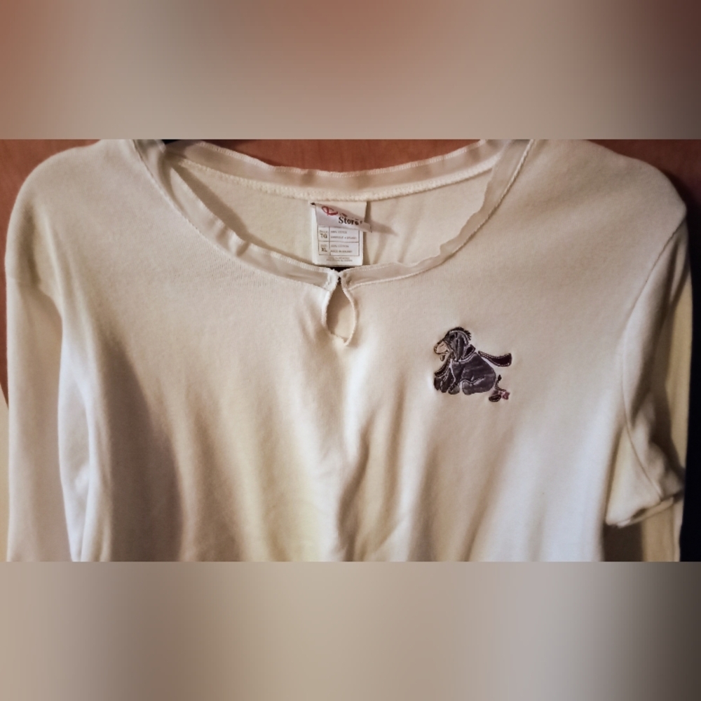 Disney Vintage Eeyore Embroidered Top